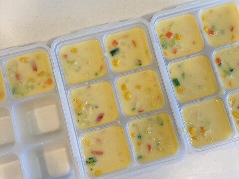 離乳食後期からのコーンクリームスープ作り置き レシピ 作り方 By Momomy 楽天レシピ 離乳食後期からのコーンクリームスープ作り置き レシピ 作り方 By Momomy 楽天レシピ